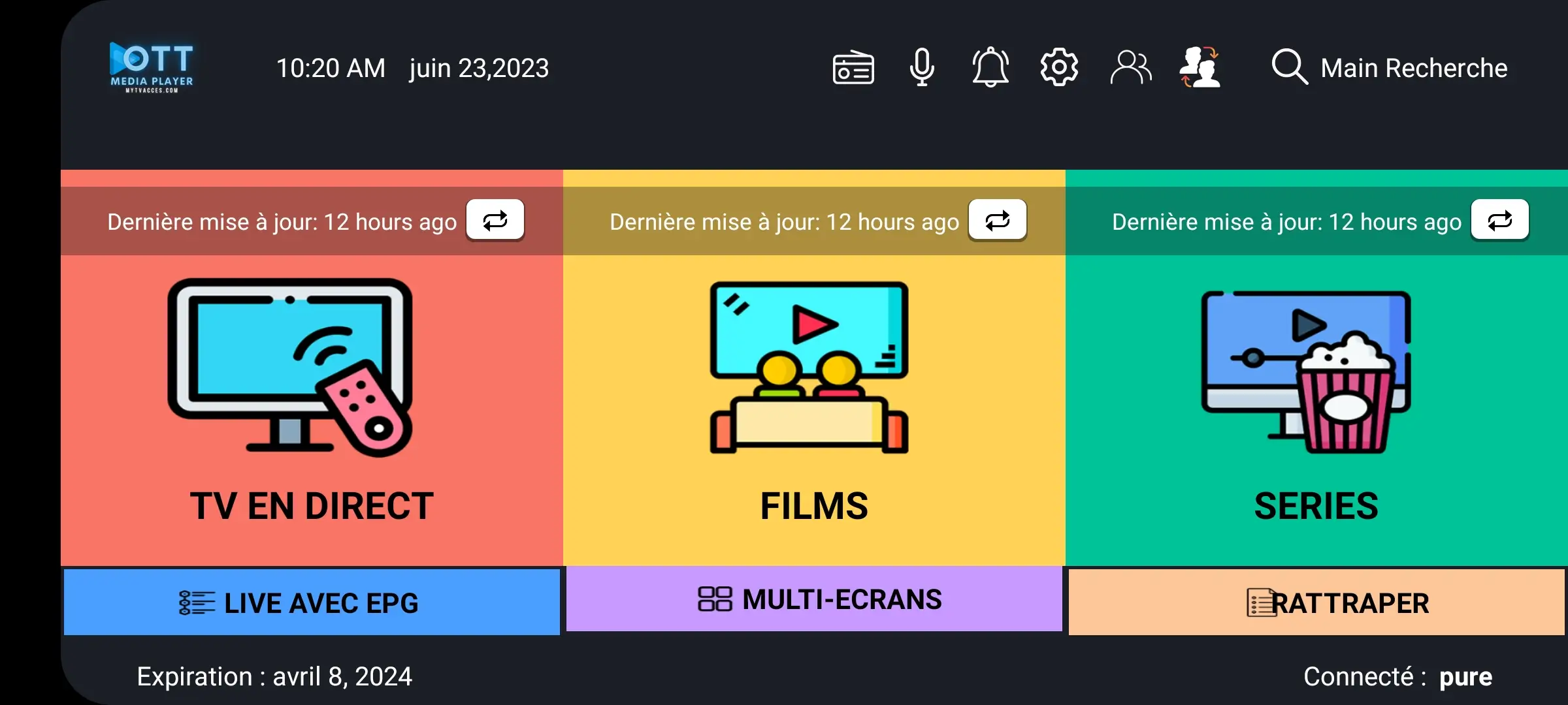 ott abonnement